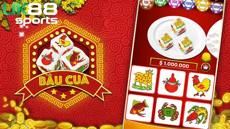 Kinh nghiệm làm giàu từ game bầu cua Uk88